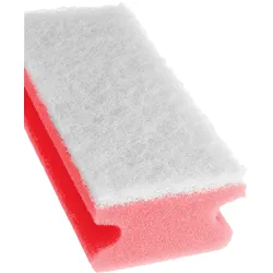 Floorstar Padschwamm, kratzfrei, 10 Stück rot/weiß