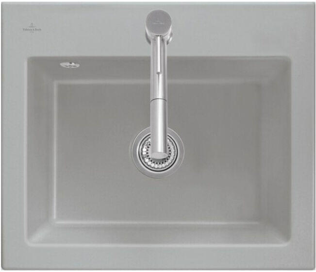 V&B; Évier Subway 60 S, chromite CeramicPlus ; Villeroy & Boch (330900J0)
