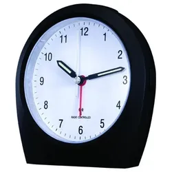 Technoline WT 758 Funkwecker mit Schlummerfunktion Schwarz