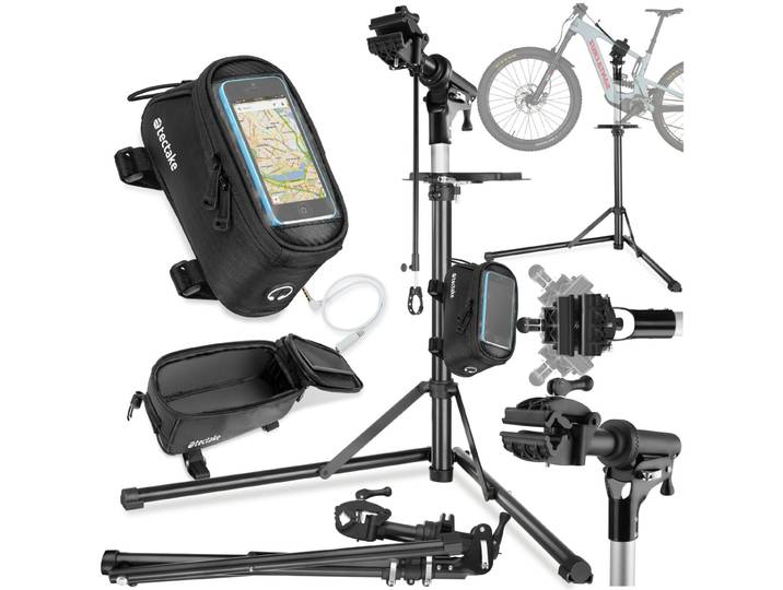 Set Fahrradmontageständer Jan und Rahmentasche - Typ 2