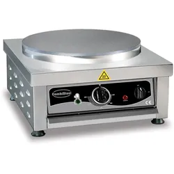 COMBISTEEL Crêpes-Gerät Profi – Elektrische Crêpes-Platte Ø 400 mm, 3 kW