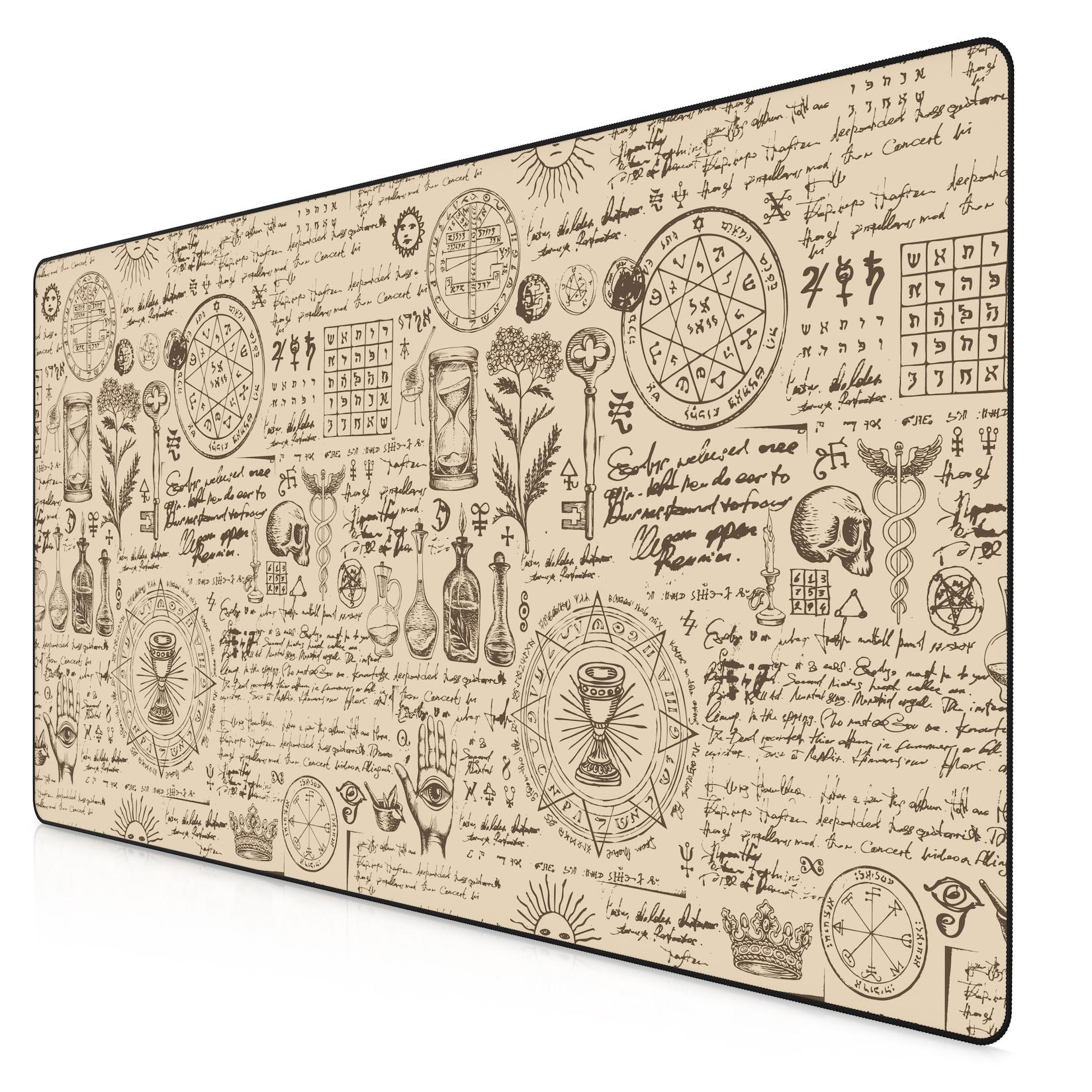 Titanwolf Gaming Mauspad XXXL Speed Gaming Mousepad 1200x600 mm, Deskpad, rutschfest & abwaschbar, für Speed & Präzision, Alchemy