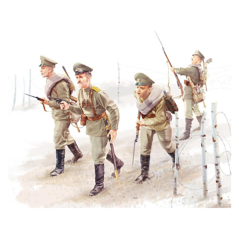 ICM WWI Russian Infantry (4figures) (35677)