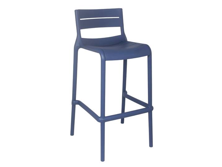 Oviala - Chaise haute de jardin en plastique