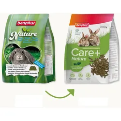 BEAPHAR-Care+ Kaninchen 1,5kg - Super Premium Futter für ausgewachsene Kaninchen