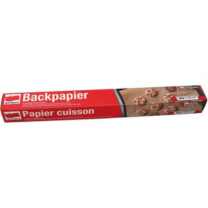 Quickpack Backpapier 777172 auf Rolle, 38cm x 8m, braun, im Spenderkarton