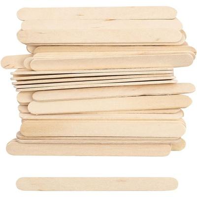 Creativ Company Eisstiele, L 11,5 cm, B 10 mm, Natur, 30 Stk