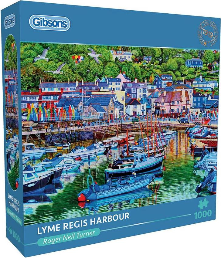 Gibsons Lyme Regis Haven Puzzel - 1000 stukjes