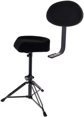 K&M 14058 Drum Throne Noir