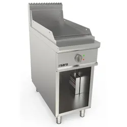 Saro Elektrogriddleplatte 400Mm Breit Stand Glatt Modell Lq / Fte2Bal