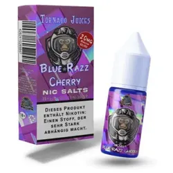 Tornado Juices Blue Razz Cherry Overdosed NicSalt Liquid