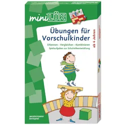 miniLÜK-Set Übungen für Vorschulkinder, Kinderbücher