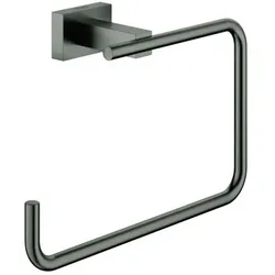 Grohe Essentials Cube Handtuchring 40510AL1 verdeckte Befestigung, hard graphite gebürstet