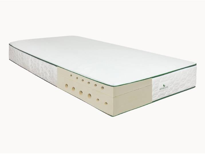 Naturlatex-Matratze Sana-Nuvola - 140x200 cm - Canapa - medium - Hanf