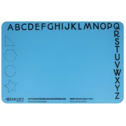 WESTCOTT Bastelunterlage 45,4 x 30,4 cm blau