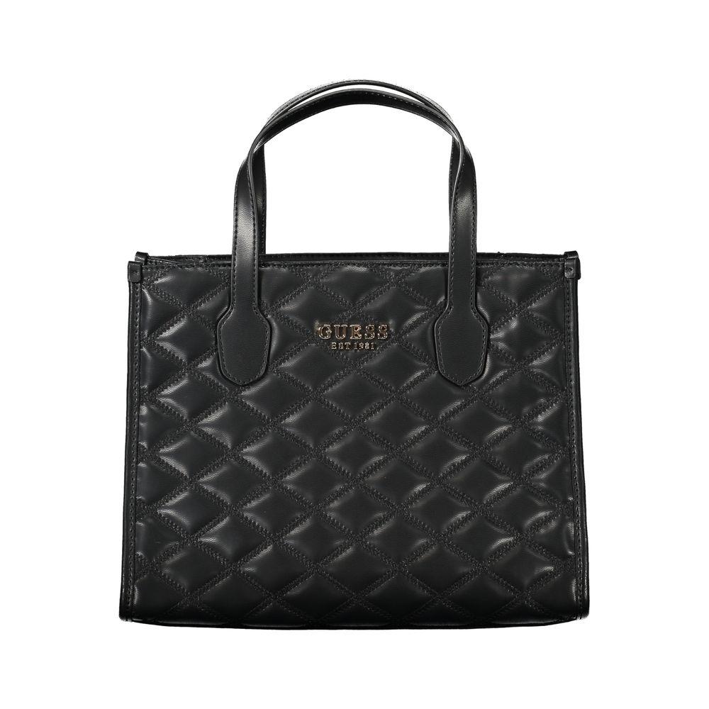Schwarze Polyethylen-Handtasche