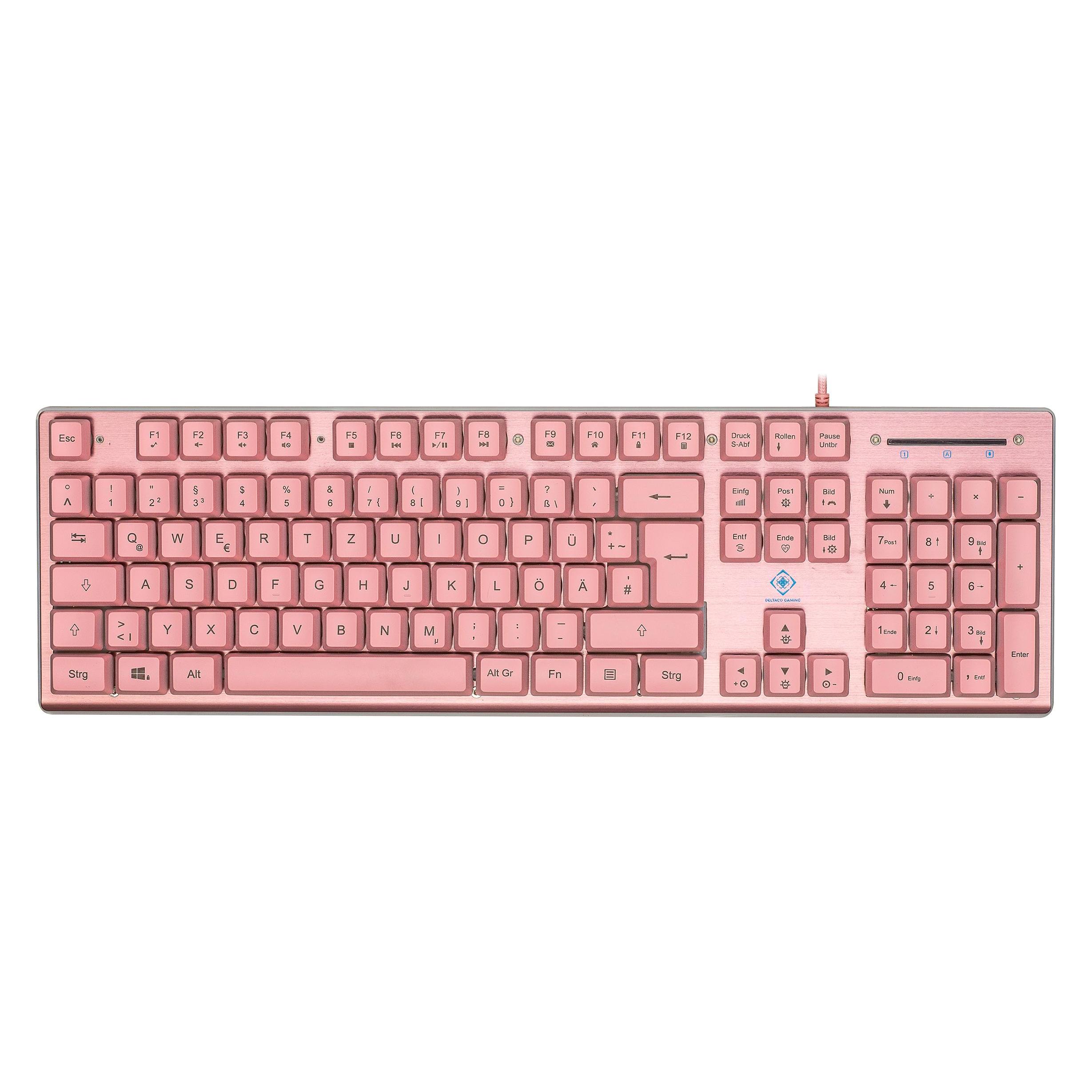 Deltaco Gaming PK75 (DE, Kabelgebunden) (GAM-021-RGB-P-DE)