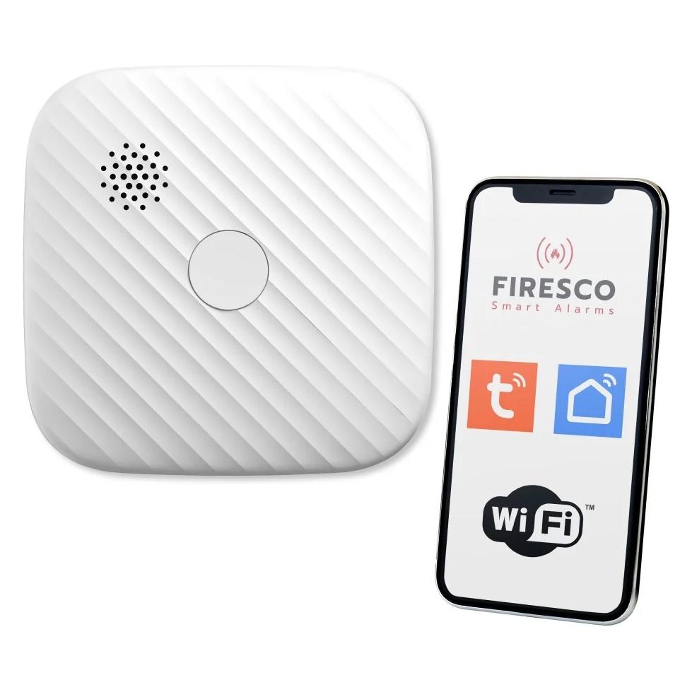 Firesco ZR153SW CB-Rauchmelder mit WiFi Tuya App (44853)