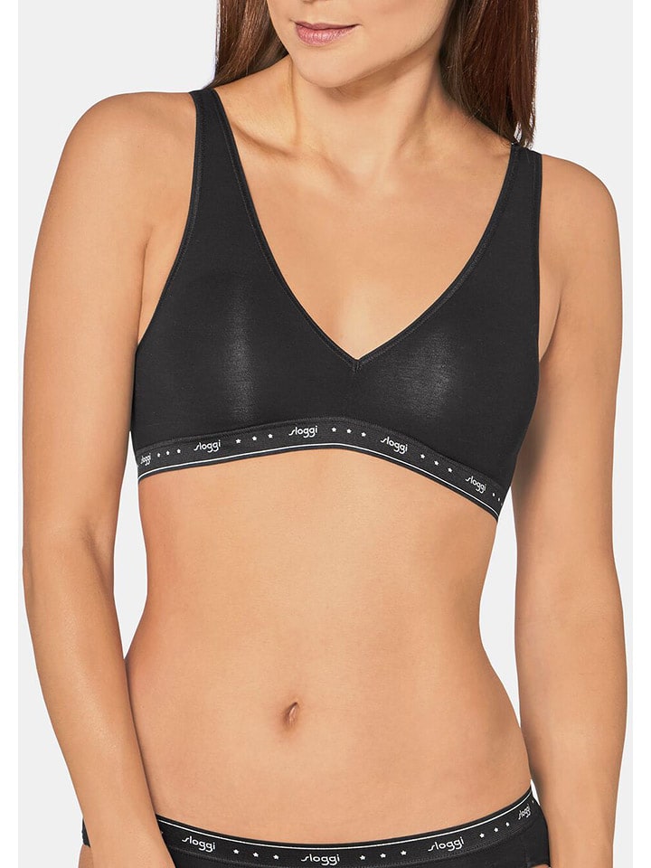 Sloggi Soft-BH in Schwarz - 42