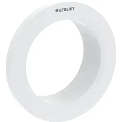 Geberit Ersatzteile Rosette für Typ 01 Fernbetätigung, rund, Möbeldrücker: weiß-alpin, 242962111 242962111