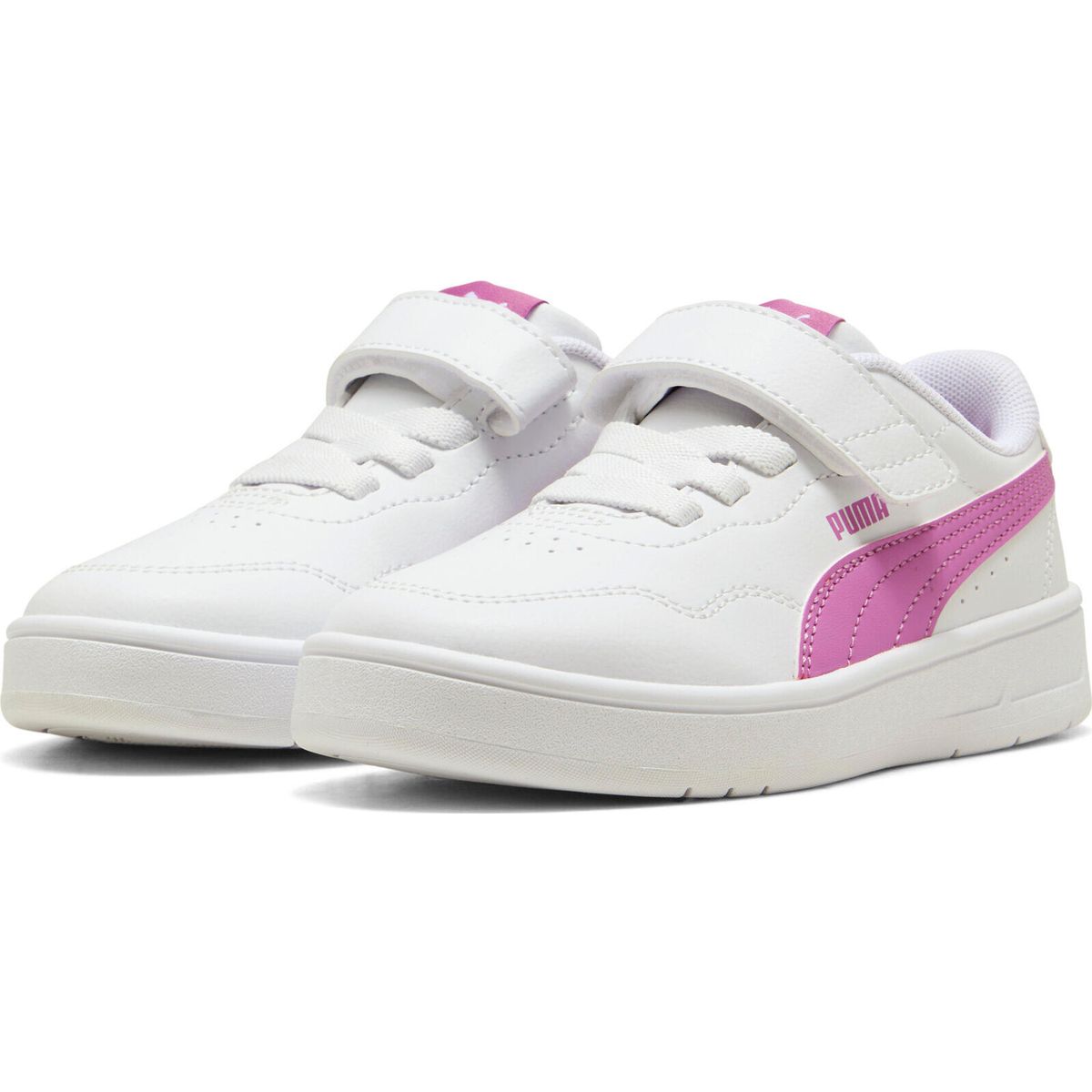 Puma Court Lally AC PS puma white-mauve pop (08) 11 402305-08-11