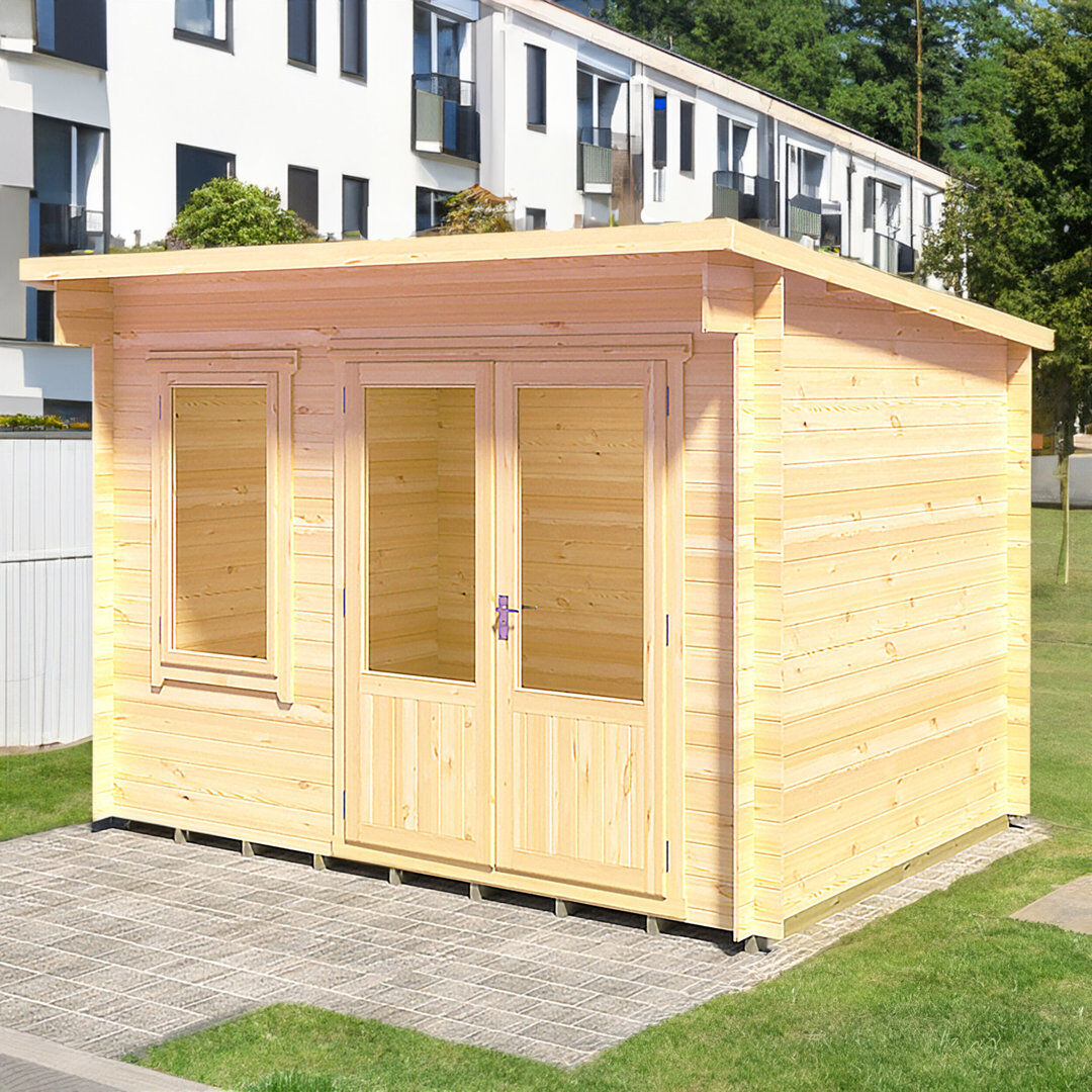 Shire GB Edgefield 11 ft x 8 ft Log Cabin
