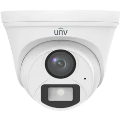 Uniview 5 MP analoge ColorHunter Dual-Light-Turret-Dome-Kamera, mit 2,8-mm-Festobjektiv, Mikrofon (DL), Netzwerkkamera