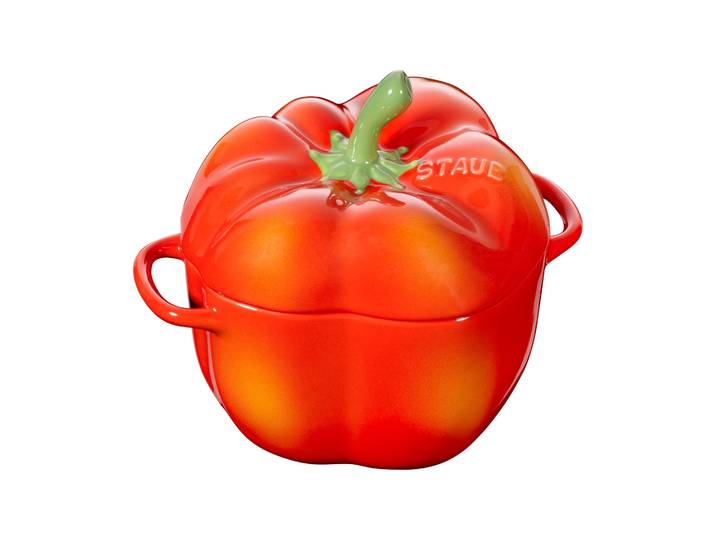 STAUB Mini cocotte paprika Staub 0,47 L Orange-rouge