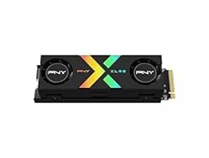 PNY SSD Interne CS3150 XLR8 Gaming Epic-X RGB™ 1TB M.2 NVMe avec dissipateur RGB - M280CS3150XHS-1TB-RB