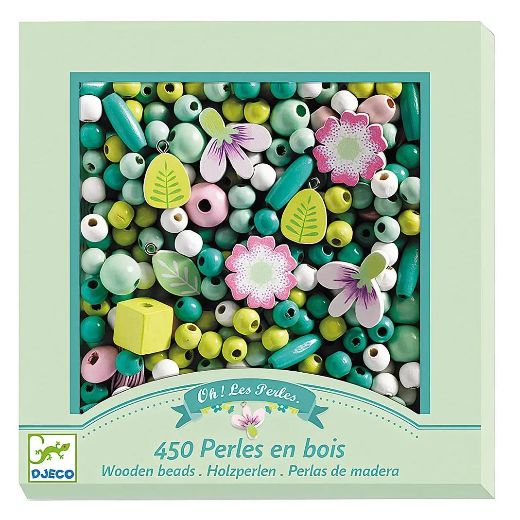 Djeco Holzperlen Blumen (5409808)