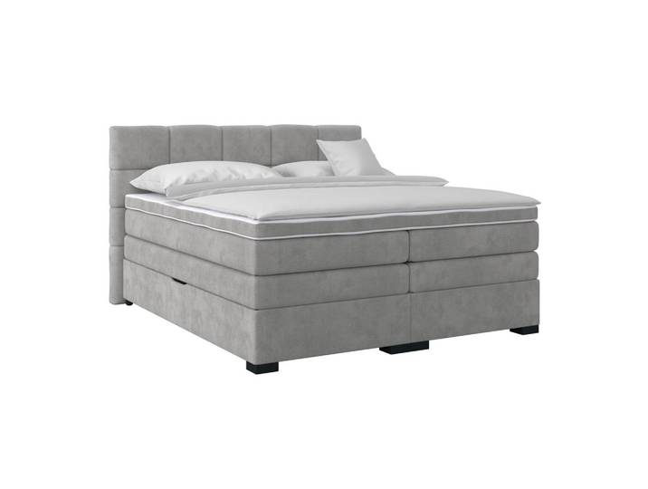 Boxspringbett April New Grau, LF: 180x200cm