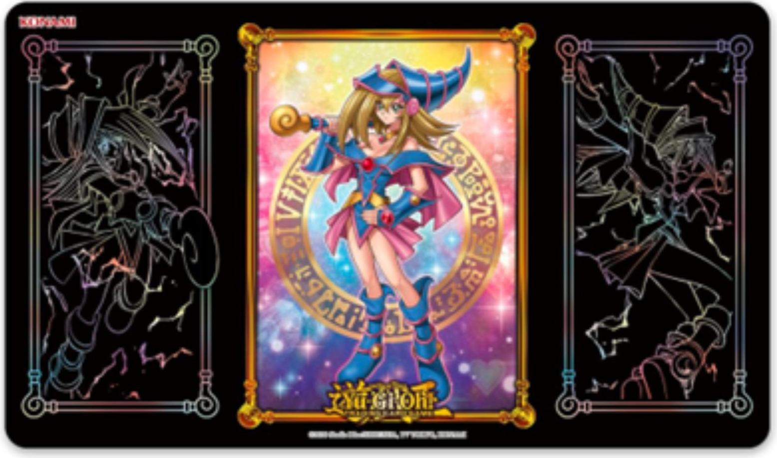 Konami Yu-Gi-Oh! Speelmat met Dark Magician Girl afbeelding