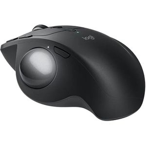 Logitech Maus MX Ergo S Wireless Trackball, 8 Tasten, 2048 dpi, kabellos, anthrazit