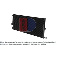 Kondensator Klimaanlage AKS DASIS 372013N für Jaguar X-Type I