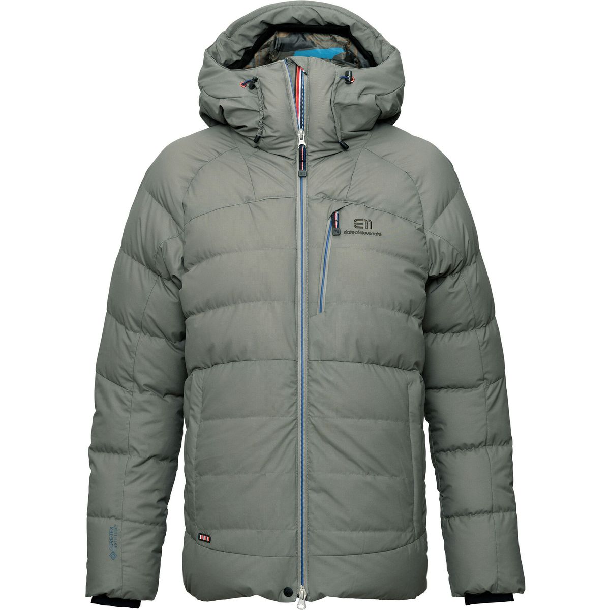 Elevenate Women Combin Down Jacket gray green (002) S 194-21002003