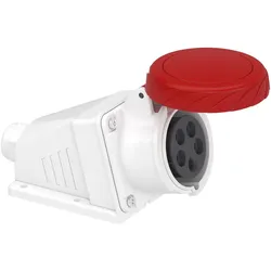 Schneider Electric PKF16W735 CEE Wandsteckdose, Schraubklemmen, 16A, 3p+N+E, 380-415 V AC  - 6 Stück
