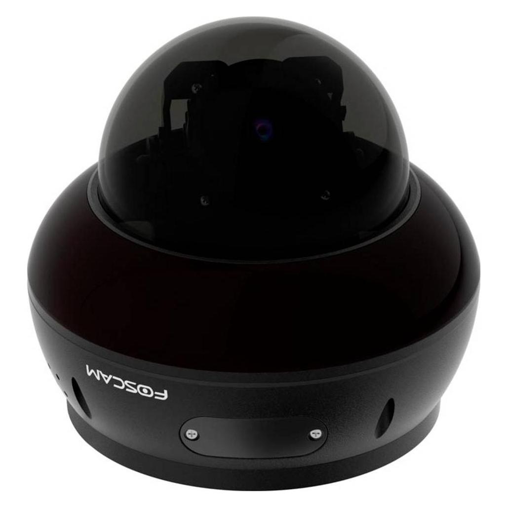 Foscam D8ET black PoE Dome IP-Kamera 4K 8MP Outdoor mit AI-Detektion (3840 x 2160 Pixels) (D8ET black)