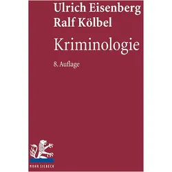 Kriminologie, Fachbücher von Ulrich Eisenberg, Ralf Kölbel