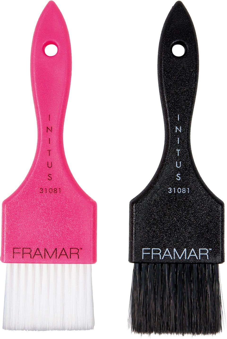 Framar Power Painter Hair Color Brush Black & Pink FW-38300003