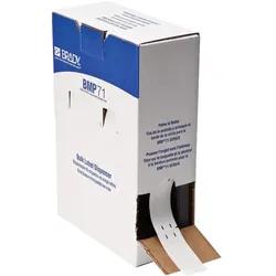 Brady, Etikettenrolle, BM-12-109, BradyTags - Anhänger, Polyethylen, Weiss, 19.05 x 76.20 mm, 4 Löcher, nicht kleben