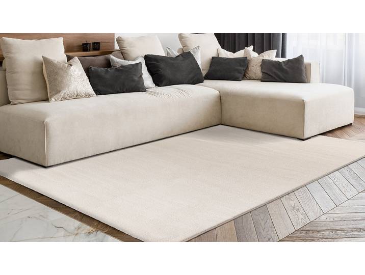 Teppich ARTE ESPINA Nila 100 , beige (elfenbeinfarben), B:80cm H:20mm L:150cm, Polypropylen (PP), Teppiche, Teppich