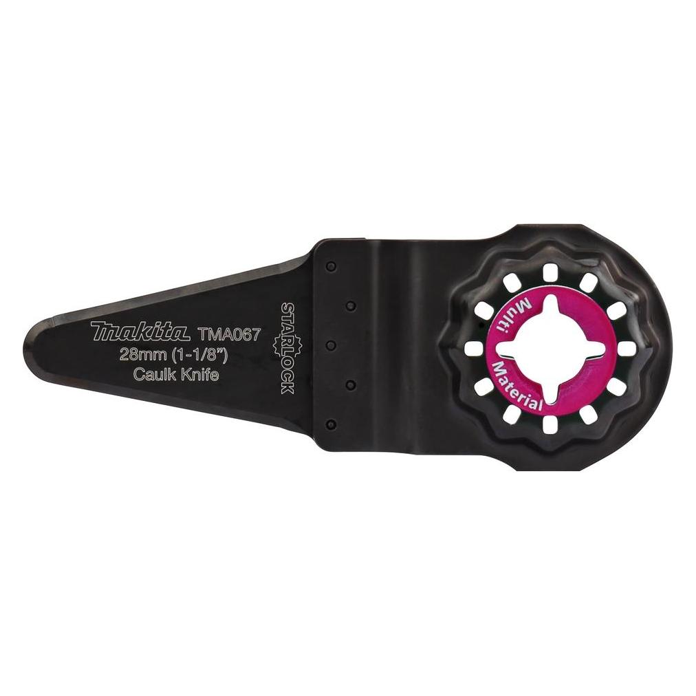 Makita B-65006 MULTITOOL Spitzaufsatz (für Fensterspachtel, Silikonschneiden) TMA067 HCS, STARLOCK, Dämmst (B-65006)