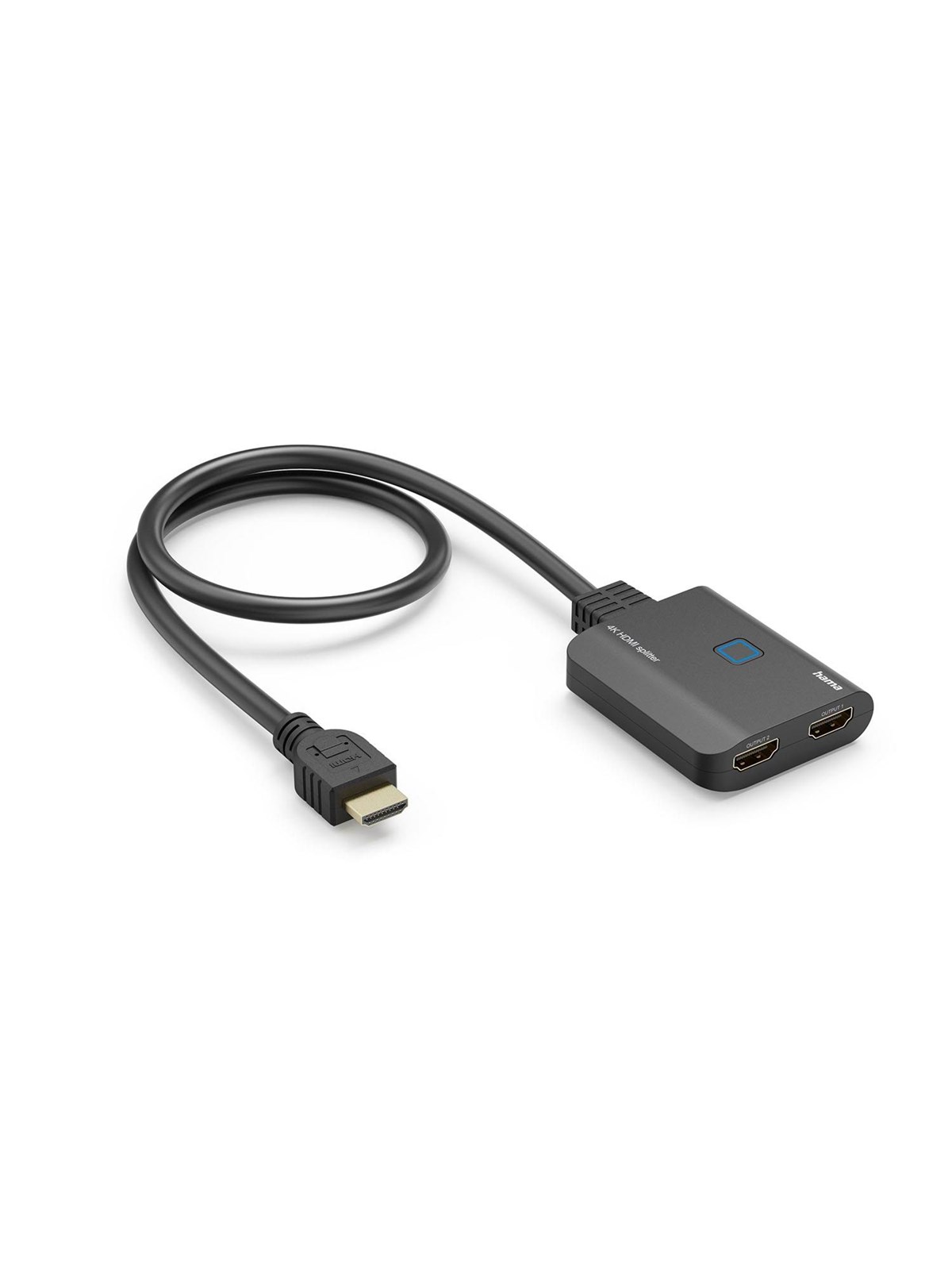 Hama HDMI-Splitter 4K One In Two Out