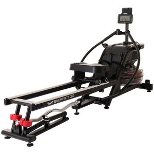 Hammer-Sport Rudergerät WaterEffect 3D Stahlrahmen, bis 150 kg, mit LCD-Display & 3 Griffen, stufenloser Wasserwiderstand