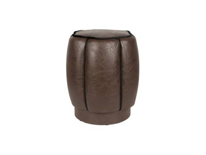 Dutch Bone Donna Hocker Leder Dunkelbraun