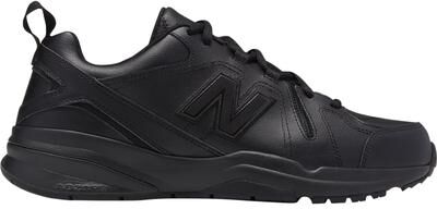 Men's New Balance 608V5 Sneakers by New Balance in Black Leather (Size 11 EE)
