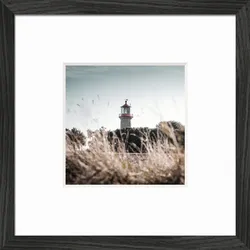 Bilderrahmen LUCCA schwarz (BHT 25x25x2 cm) - BHT 25x25x2 cm