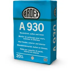 Ardex A930 Wandmörtel 20 kg Papiersack