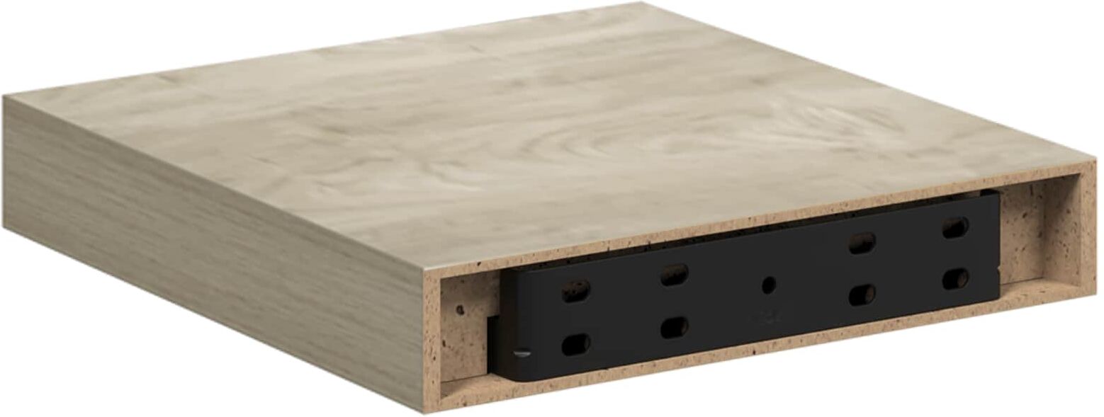 vidaXL Étagère flottante murale chêne 23x23,5x3,8 cm MDF