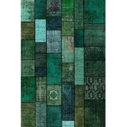 Bamyum Trunk Bedruckter 80x300 Teppich Chenille-Druck Maschinell Hergestellt